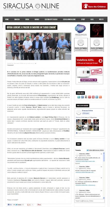 Nome:   Ortigia LudicArt, il piacere di smentire un “luogo comune” ‹ Siracusa Online - Il magazine di ap.jpg
Visite:  662
Grandezza:  63.2 KB