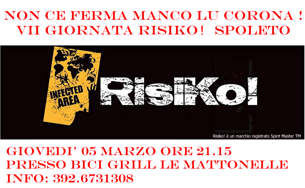 Nome:   RisikoVII.png
Visite:  844
Grandezza:  263.6 KB