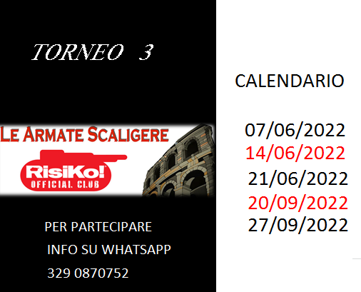 Nome:   TORNEO3PROGRAMMA.png
Visite:  359
Grandezza:  61.6 KB