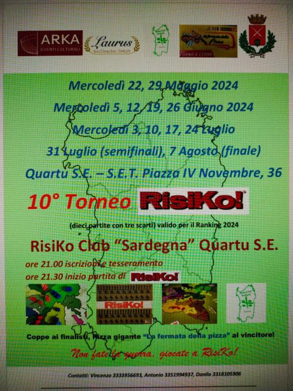 Nome:   10. torneo Risiko Club Sardegna Quartu S.Elena.jpg
Visite:  30
Grandezza:  109.7 KB