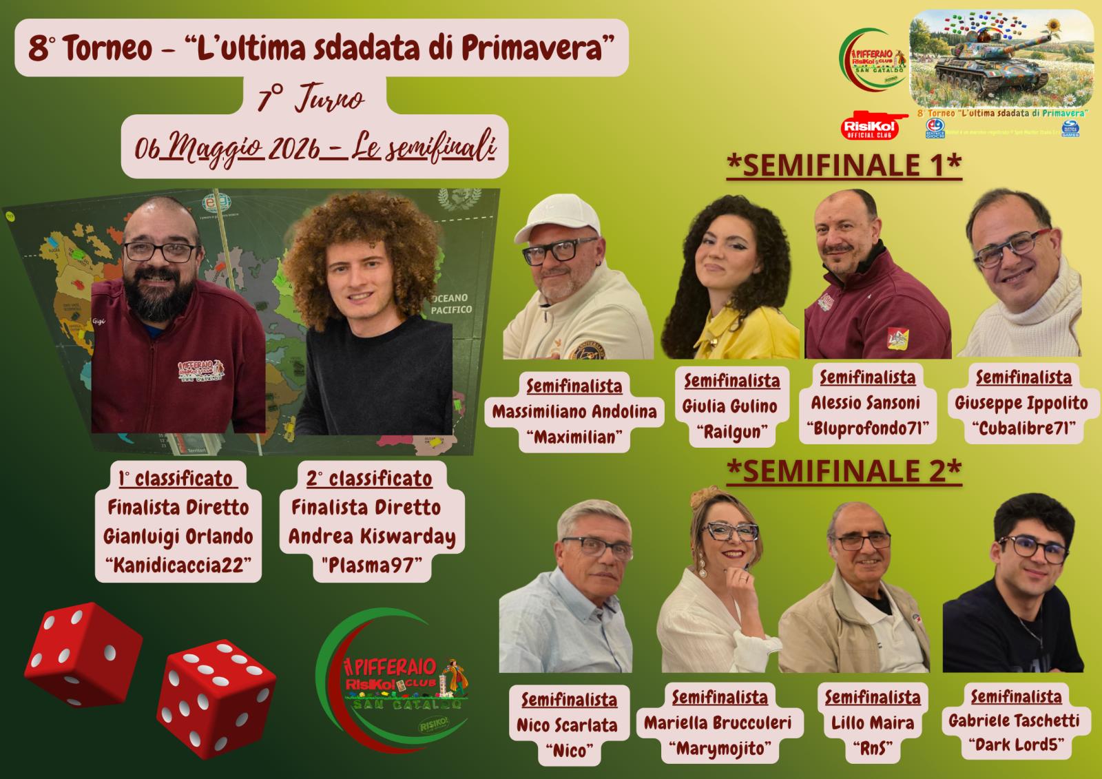 Nome:   Semifinali 06.05.2026 (2).jpg
Visite:  64
Grandezza:  228.8 KB