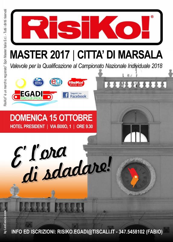 Nome:   RisiKo! Master 2017 - Città di Marsala - Locandina.jpg
Visite:  371
Grandezza:  79.7 KB